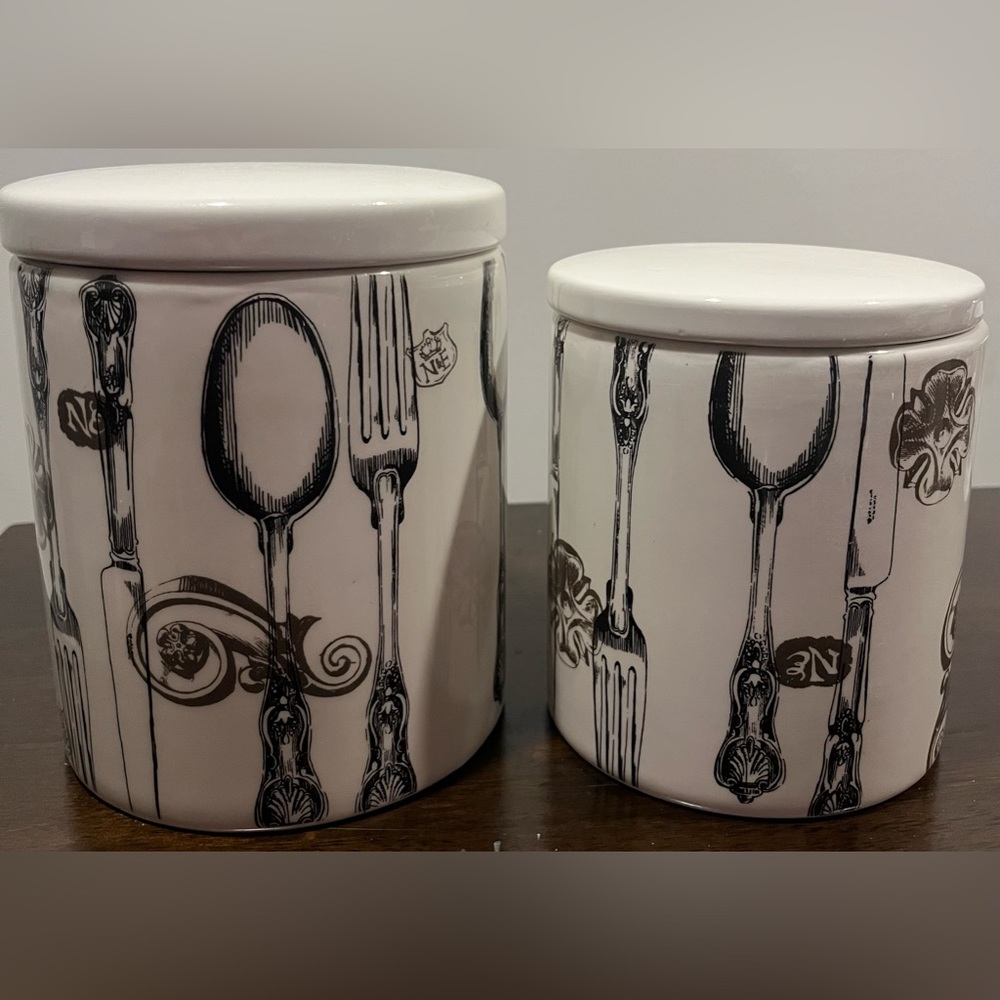 Sugar and coffee container STOKES good condition!!!